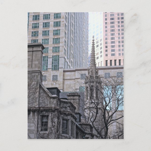 Michigan Avenue Chicago Postcard (Front)