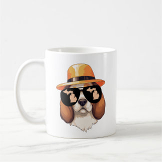 Michigan Beagle Wearing Sunglasses Coffee Mug