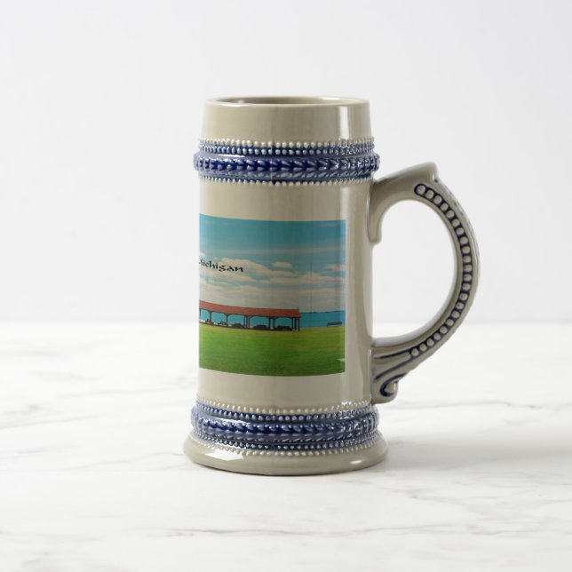Michigan Beer Stein (Right)