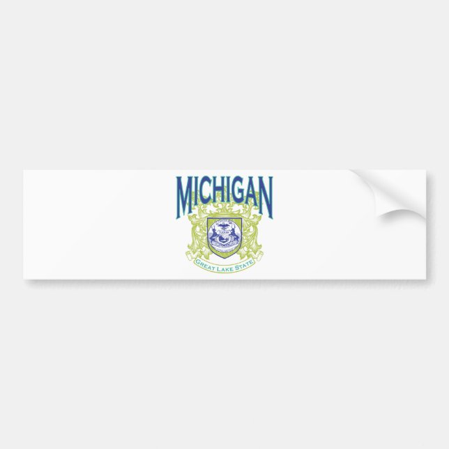 Michigan Bumper Sticker (Front)