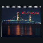 Michigan Calendar<br><div class="desc">This 12-month calendar features beautiful images from the Great Lakes State. Makes a great gift for family,  friends,  coworkers or even yourself!</div>