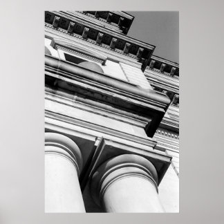 Michigan Capitol Building Poster