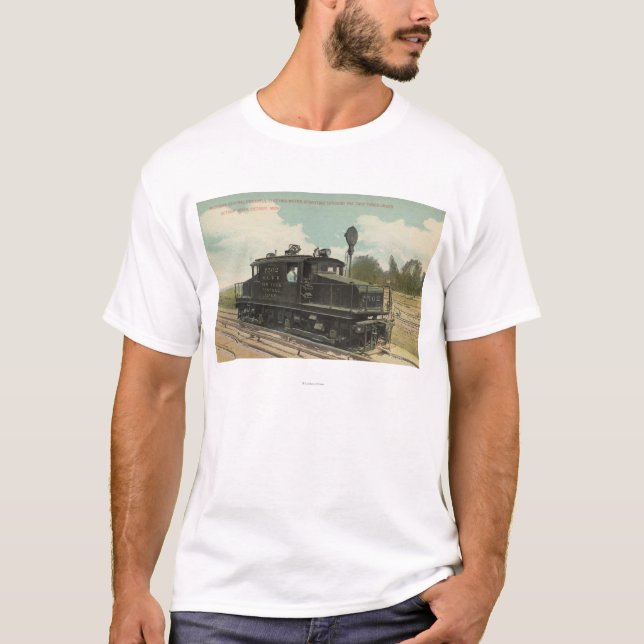 Michigan Central Electric Motor Engine T-Shirt (Front)