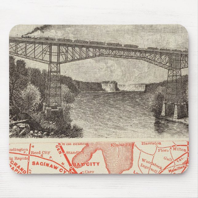 Michigan Central Railroad Mouse Pad (Front)