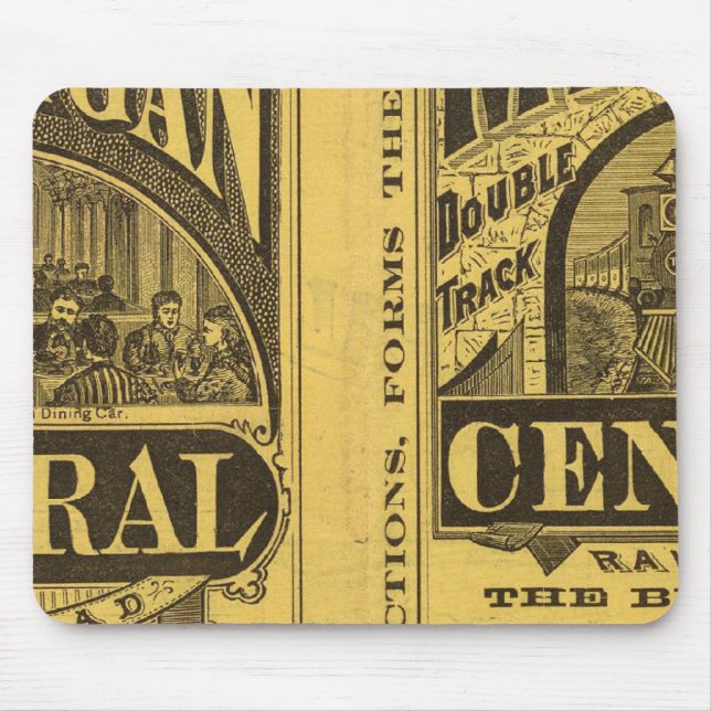 Michigan Central Railroad Mouse Pad (Front)