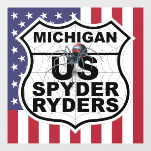 Michigan Chapter - Decal Flag & Logo
