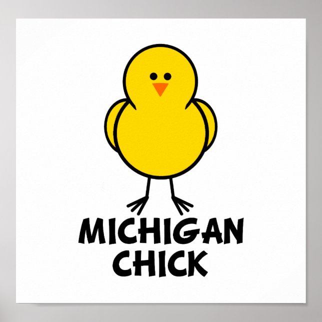 Michigan Chick Poster (Front)