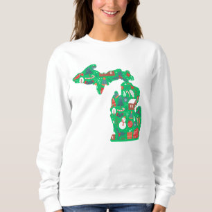 Michigan Christmas Sweatshirt! Sweatshirt