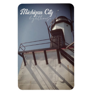 Michigan City IN lighthouse Magnet