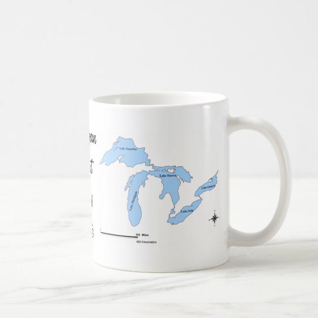 Michigan Coffee Mug (Right)