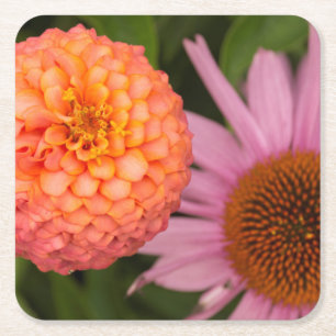 Michigan, Dearborn, Greenfield Village. Peach Square Paper Coaster