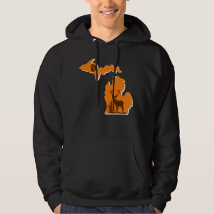 Michigan Deer Hunting Sweatshirt! Hoodie