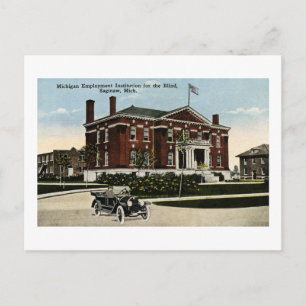 Michigan Employment Institute for the Blind Postcard