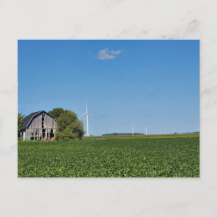 Michigan farm postcard
