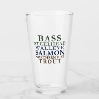 Michigan Fishing Glass