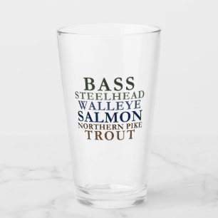 Michigan Fishing Glass