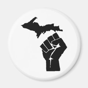 Michigan Fist Magnet