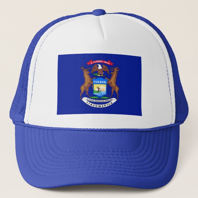 Michigan Flag Hat (Front)