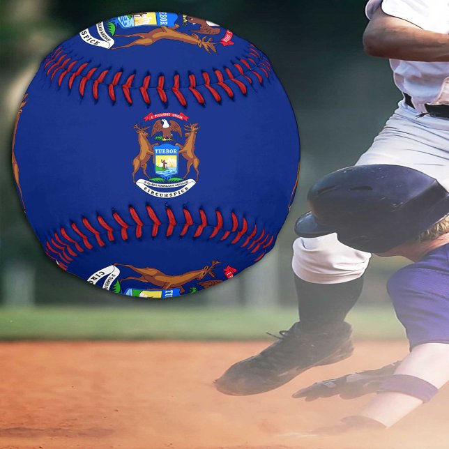 Michigan Flag, Michigan sports BL / Baseball Balls (Creator Uploaded)