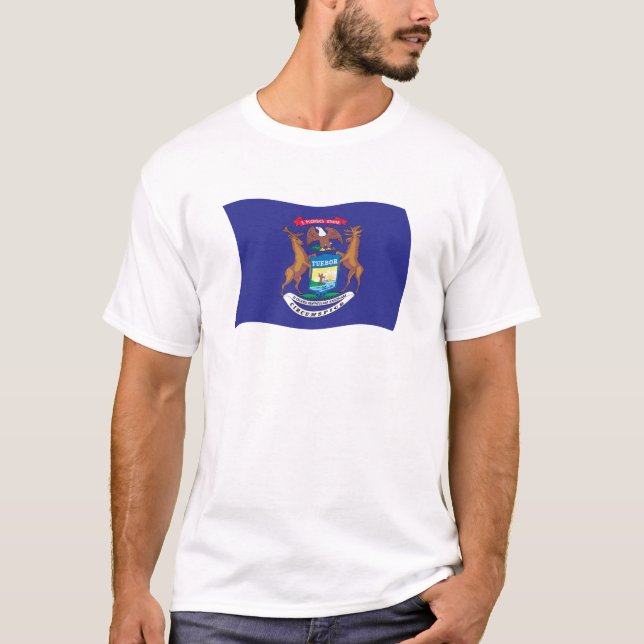 Michigan Flag Shirt (Front)