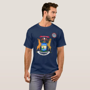 Michigan flag T-Shirt
