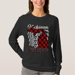 Michigan Flannel Michigan  Mitten State Sweater Ho