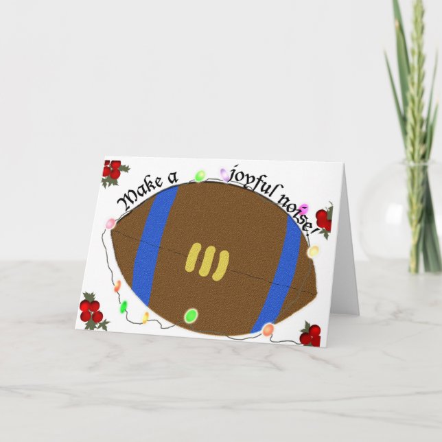 Michigan Football Christmas Card (Front)