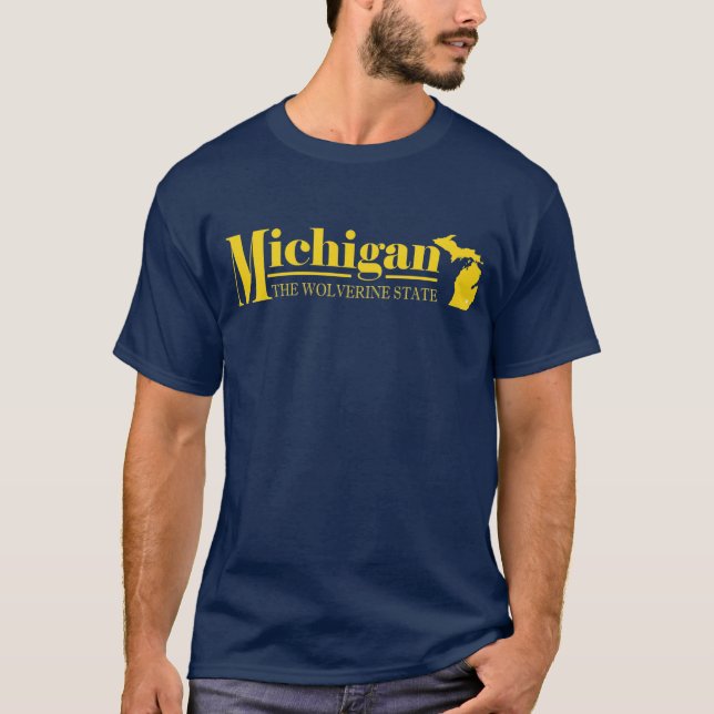 Michigan Gold T-Shirt (Front)