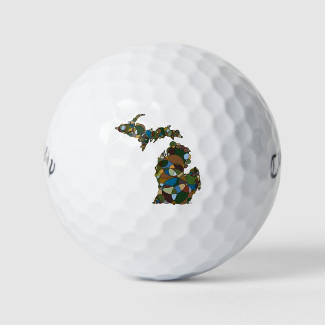 Michigan Golf Balls (Front)