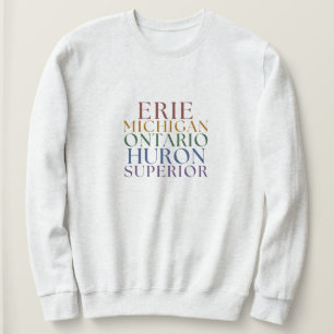 Michigan Great Lakes Pullover Sweatshirt