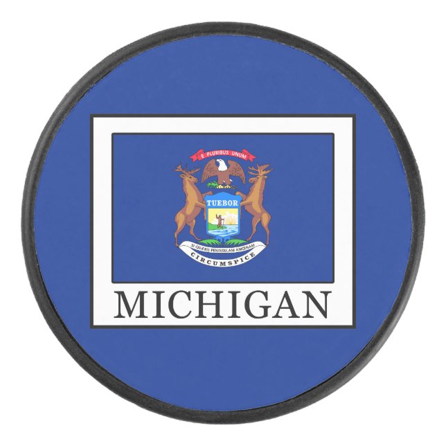Michigan Hockey Puck (Front)