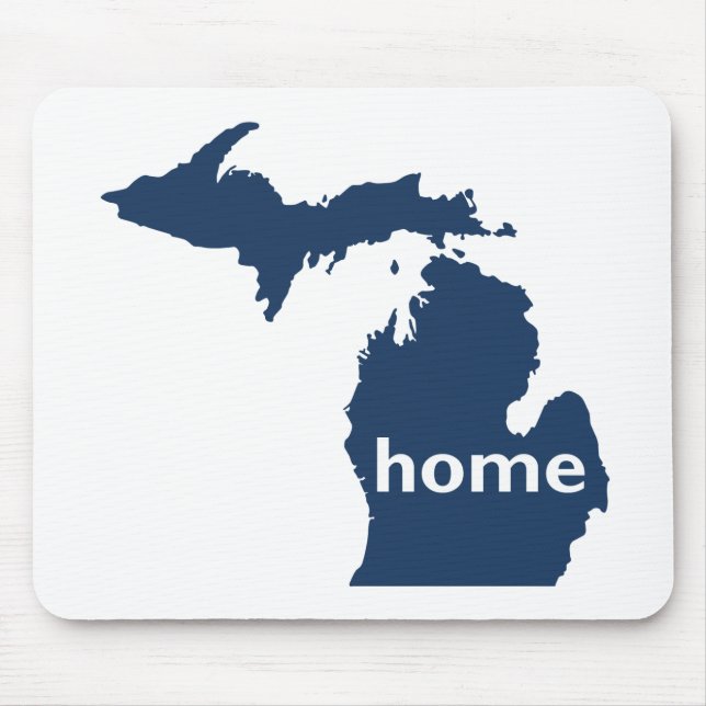 Michigan Home Mouse Pad (Front)