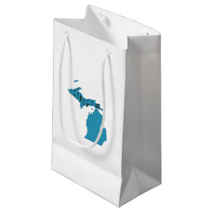 Michigan Home State Small Gift Bag