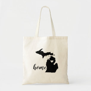 Michigan Home State Tote Bag