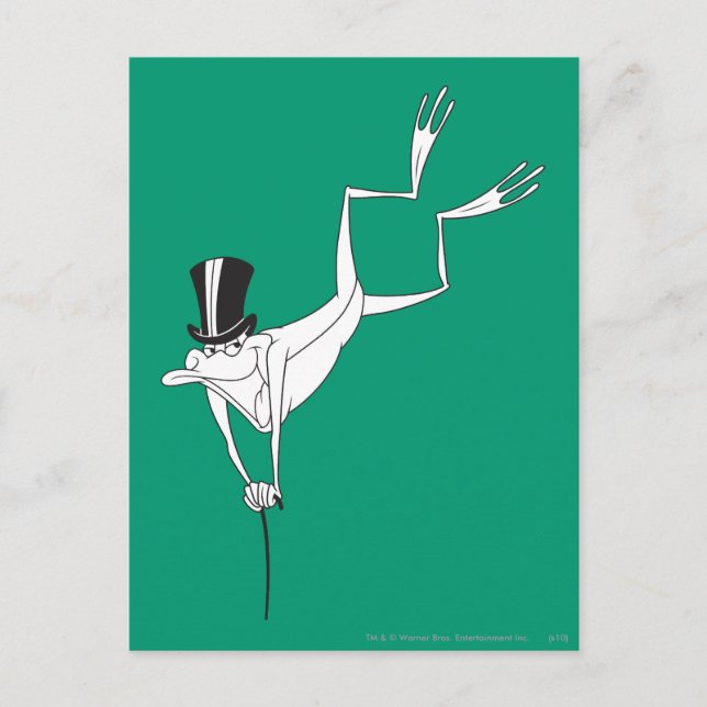 Michigan J. Frog Dacing Moves Postcard (Front)