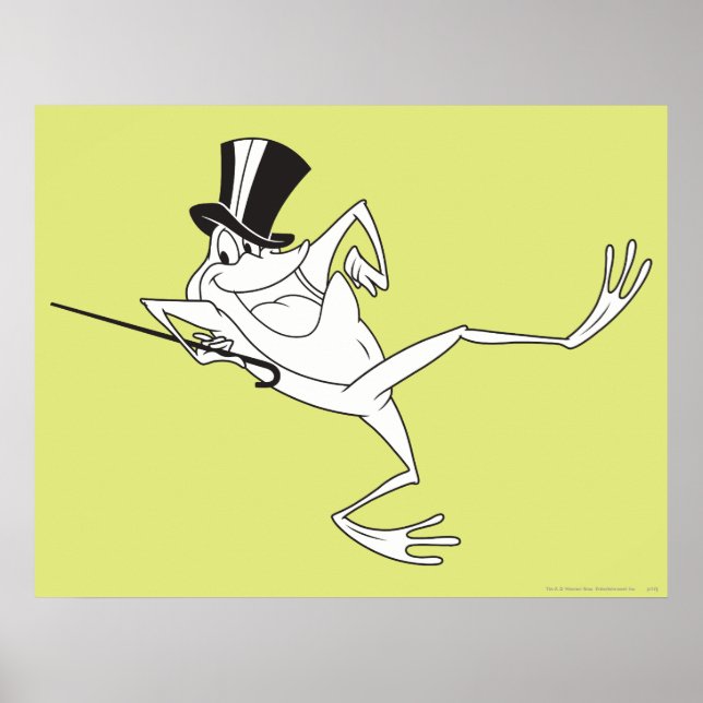 Michigan J. Frog Dancing Poster (Front)