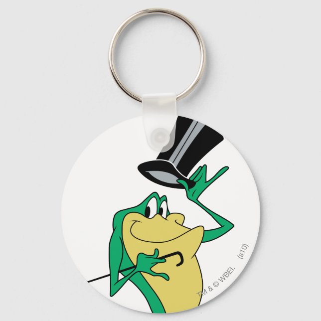 Michigan J. Frog in Color Key Ring (Front)
