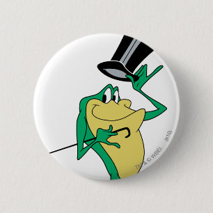 Michigan J. Frog in Colour 6 Cm Round Badge