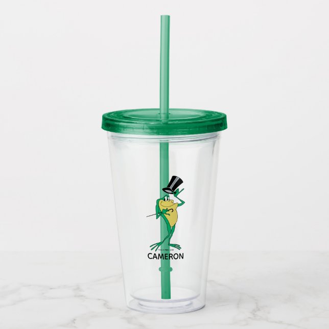 Michigan J. Frog in Colour Acrylic Tumbler (Front)