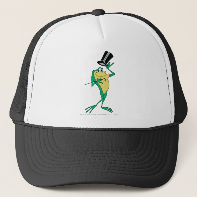Michigan J. Frog in Colour Trucker Hat (Front)