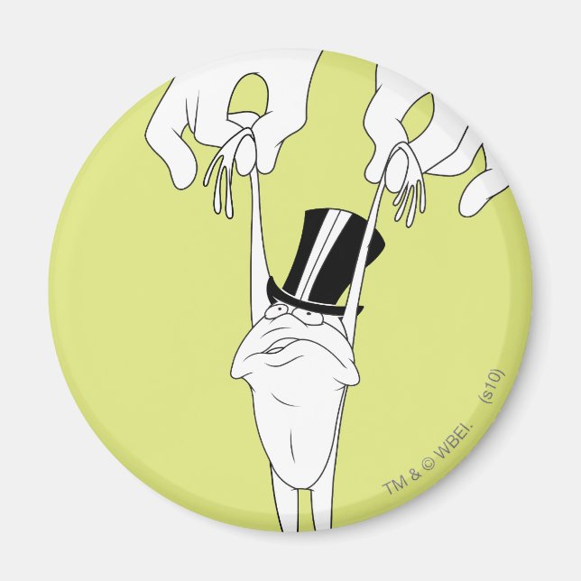 Michigan J. Frog with Help Magnet (Front)