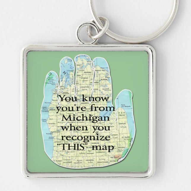 Michigan Key Chains (Front)