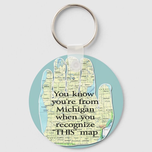 Michigan Key Chains (Front)