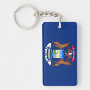 Michigan Key Ring