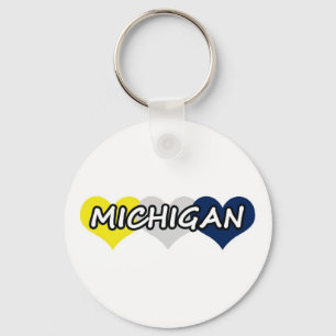 Michigan Key Ring