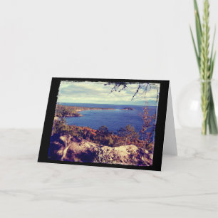 Michigan Lake Superior Scene Card
