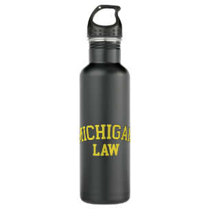 Michigan Law, Michigan Bar Graduate Gift Lawyer Co 710 Ml Water Bottle