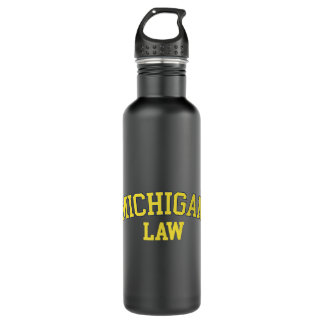 Michigan Law, Michigan Bar Graduate Gift Lawyer Co 710 Ml Water Bottle