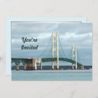 Michigan Mackinac Bridge Photo Birthday