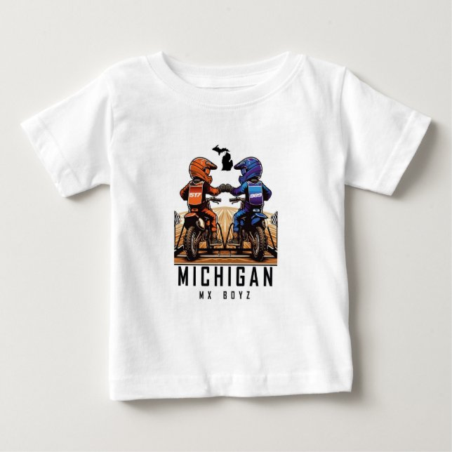 Michigan Mx Boyz Toddler T-Shirt (Front)